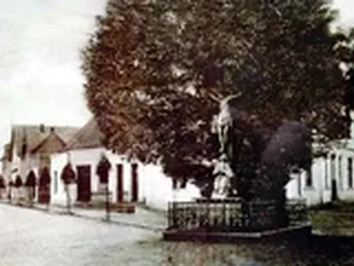Das Gasthaus mit Bußmann´s Krüüß, um 1910